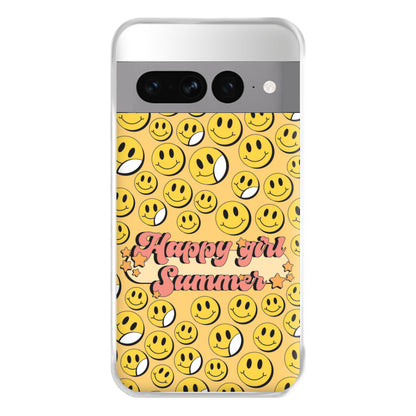 Happy Girl Summer - Summer Phone Case for Google Pixel 7 Pro