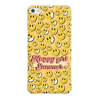 Happy Girl Summer - Summer Phone Case for iPhone 5 / 5s / SE 2016