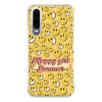 Happy Girl Summer - Summer Phone Case for Huawei P30