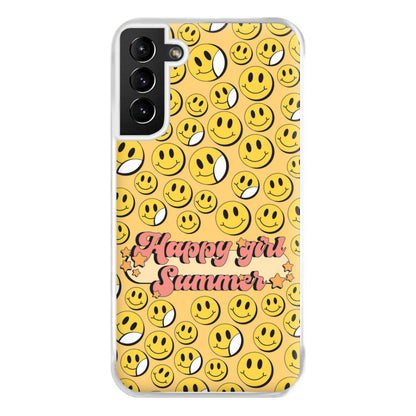 Happy Girl Summer - Summer Phone Case for Galaxy S21 Plus