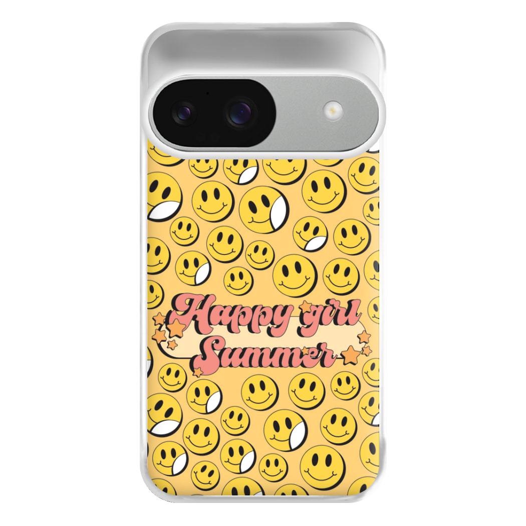 Happy Girl Summer - Summer Phone Case for Google Pixel 9 / 9 Pro