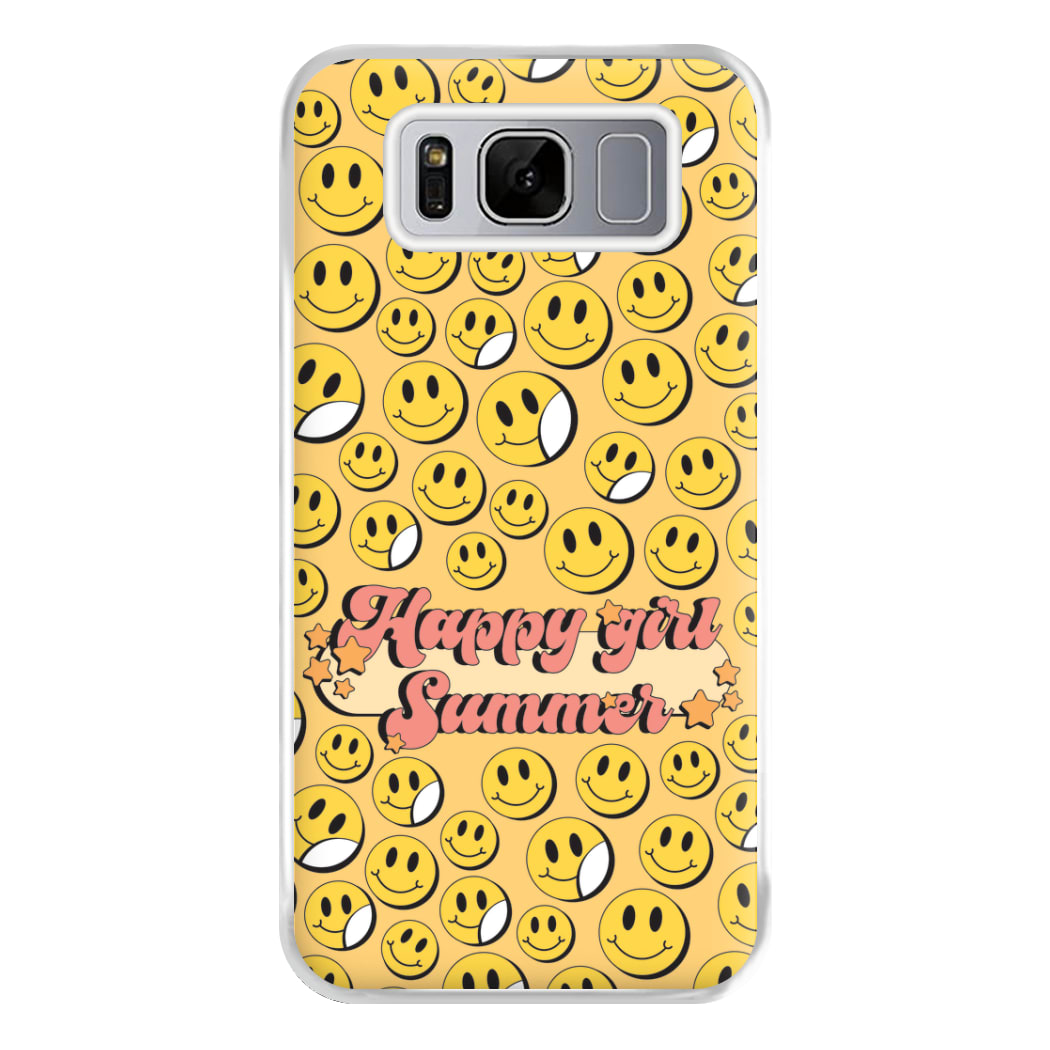 Happy Girl Summer - Summer Phone Case for Galaxy S8 Plus