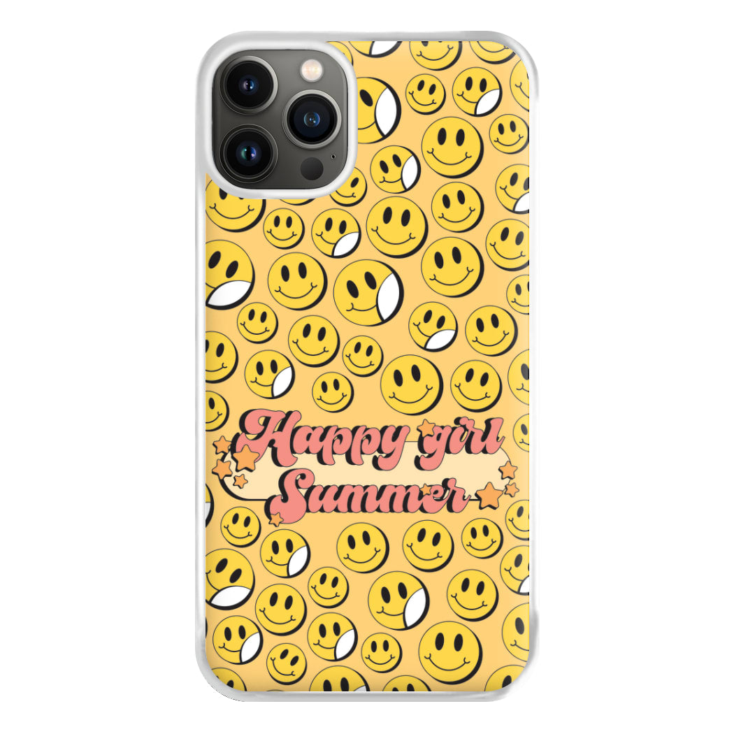 Happy Girl Summer - Summer Phone Case for iPhone 13