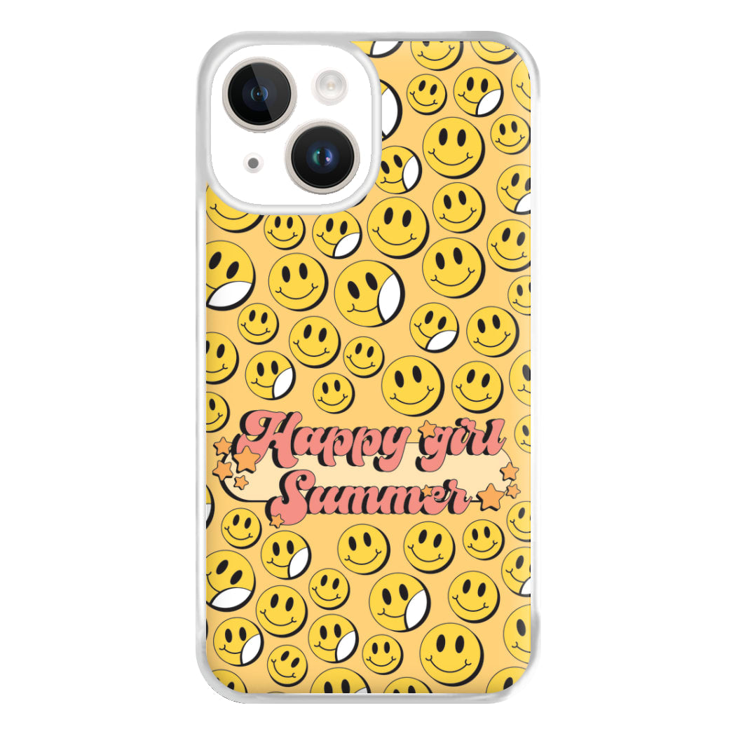 Happy Girl Summer - Summer Phone Case for iPhone 14