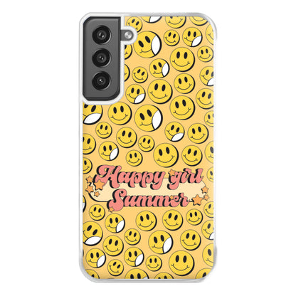 Happy Girl Summer - Summer Phone Case for Galaxy S21FE