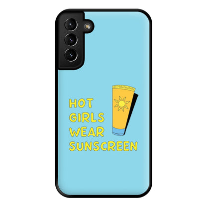 Hot Girls Wear Sunscreen - Summer Phone Case for Galaxy S21 Plus