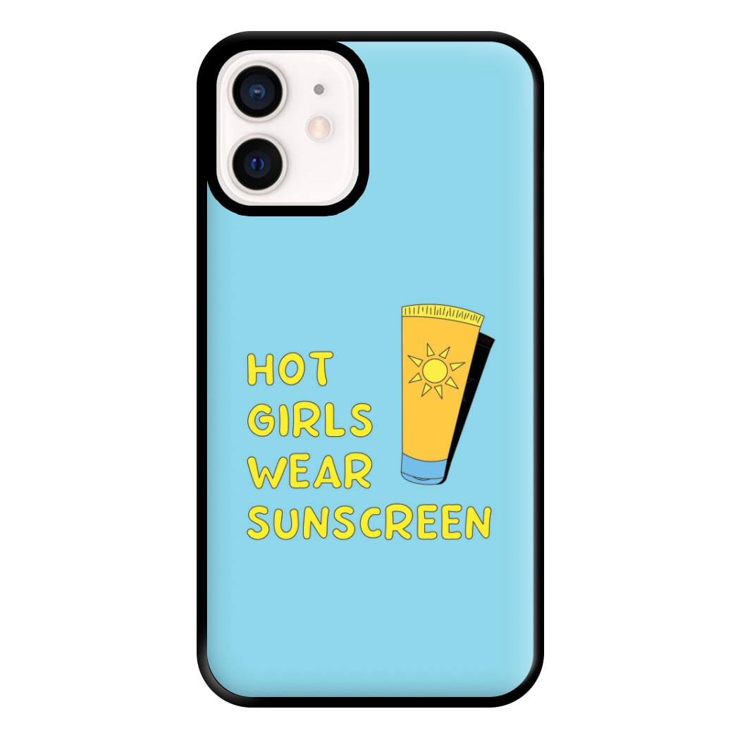 Hot Girls Wear Sunscreen - Summer Phone Case for iPhone 12 Mini