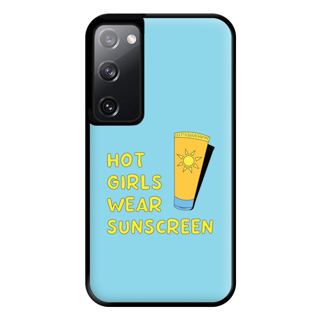 Hot Girls Wear Sunscreen - Summer Phone Case for Galaxy S20