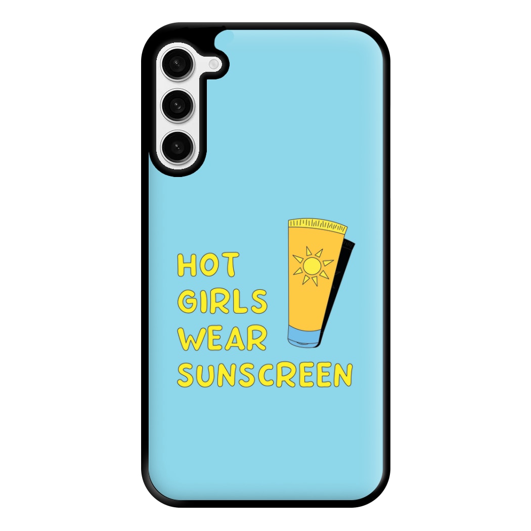 Hot Girls Wear Sunscreen - Summer Phone Case for Galaxy S23 Plus