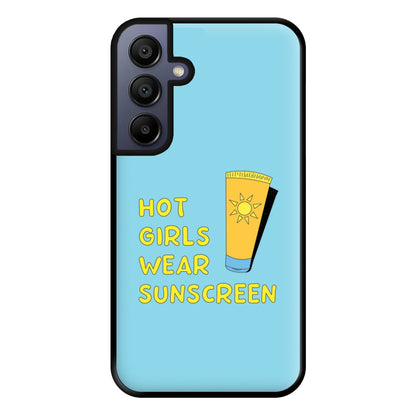 Hot Girls Wear Sunscreen - Summer Phone Case for Galaxy A15