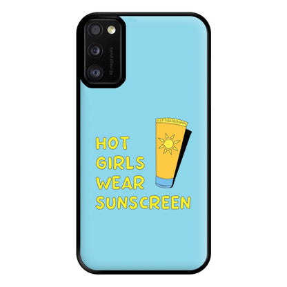 Hot Girls Wear Sunscreen - Summer Phone Case for Galaxy A41