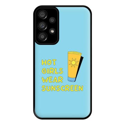 Hot Girls Wear Sunscreen - Summer Phone Case for Galaxy A33