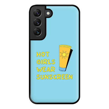 Hot Girls Wear Sunscreen - Summer Phone Case for Galaxy S22 Plus