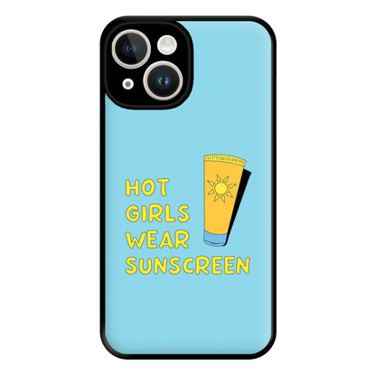 Hot Girls Wear Sunscreen - Summer Phone Case for iPhone 14