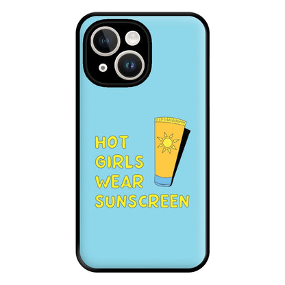 Hot Girls Wear Sunscreen - Summer Phone Case for iPhone 14 Plus