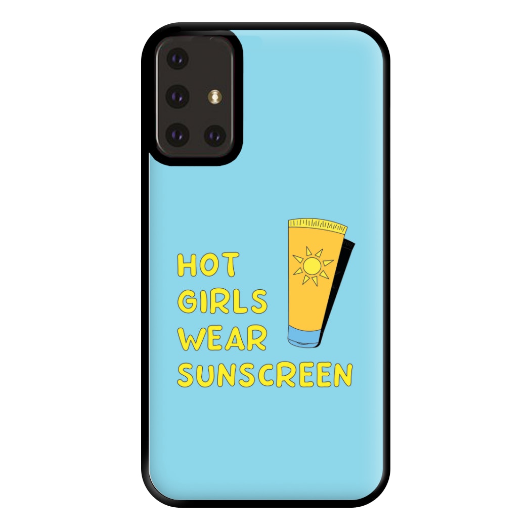 Hot Girls Wear Sunscreen - Summer Phone Case for Galaxy A71