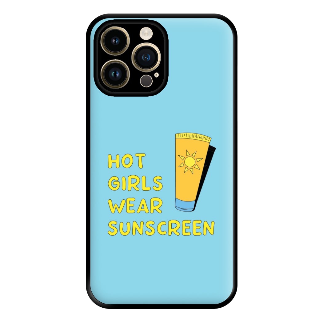 Hot Girls Wear Sunscreen - Summer Phone Case for iPhone 14 Pro Max