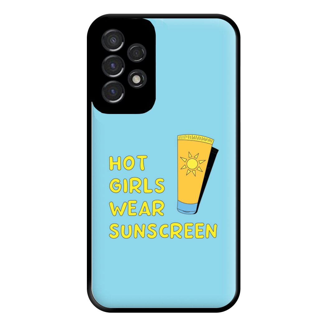 Hot Girls Wear Sunscreen - Summer Phone Case for Galaxy A53