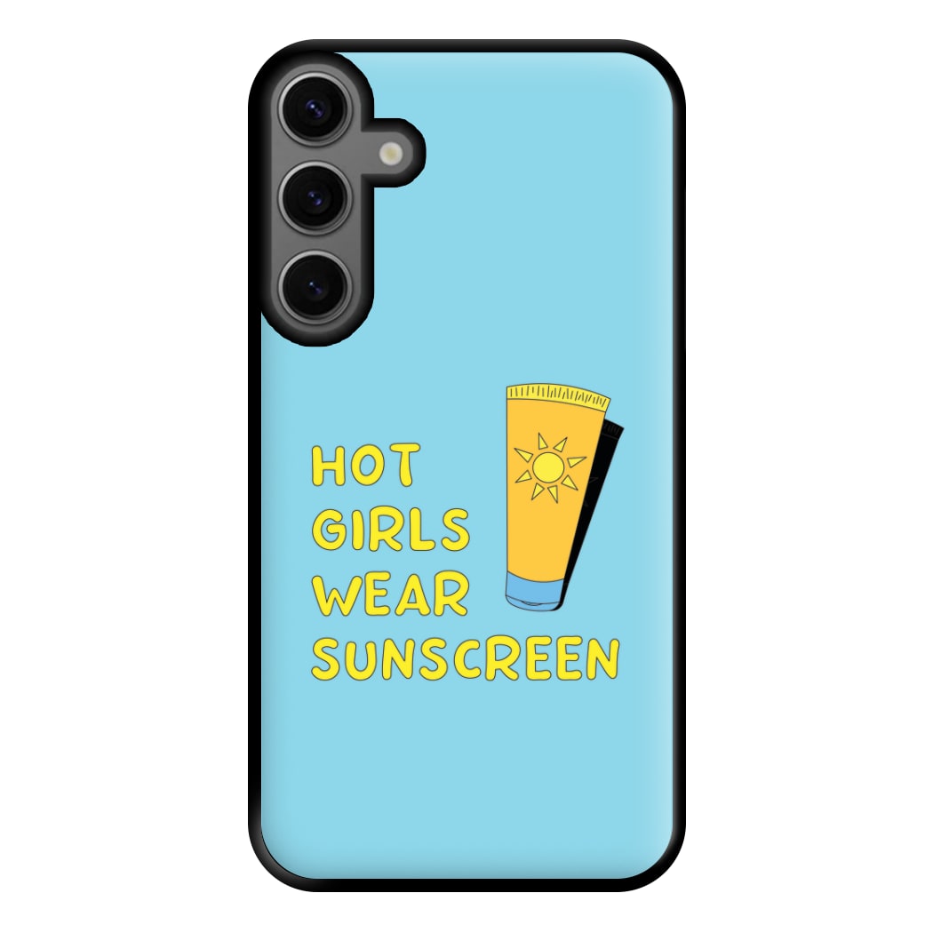 Hot Girls Wear Sunscreen - Summer Phone Case for Galaxy S23FE