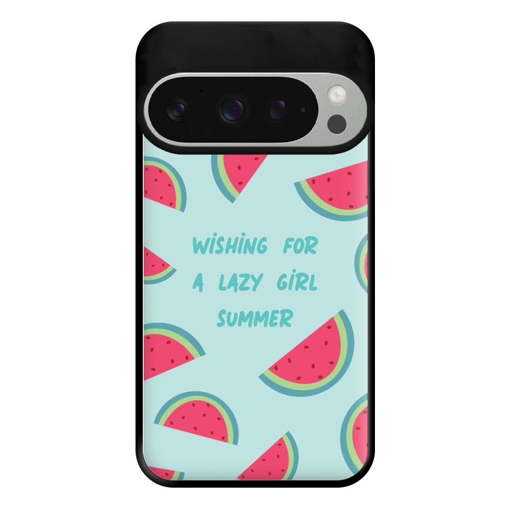 Wishing For A Lazy Girl Summer - Summer Phone Case for Google Pixel 9 Pro XL