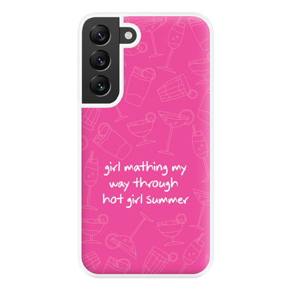 Girl Mathing - Summer Phone Case for Galaxy S22 Plus