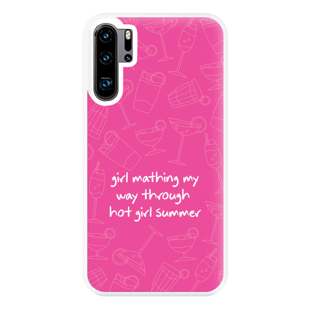 Girl Mathing - Summer Phone Case for Huawei P30 Pro