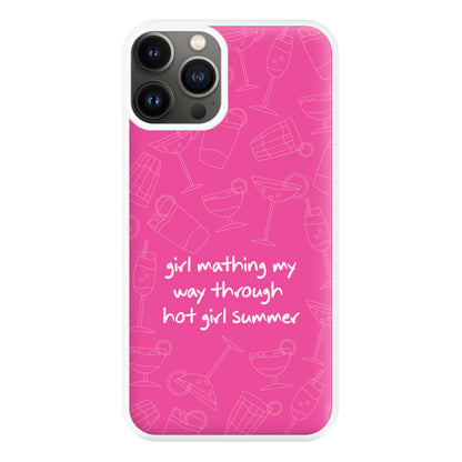 Girl Mathing - Summer Phone Case for iPhone 11 Pro Max