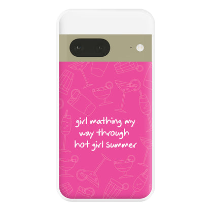 Girl Mathing - Summer Phone Case for Google Pixel 7a