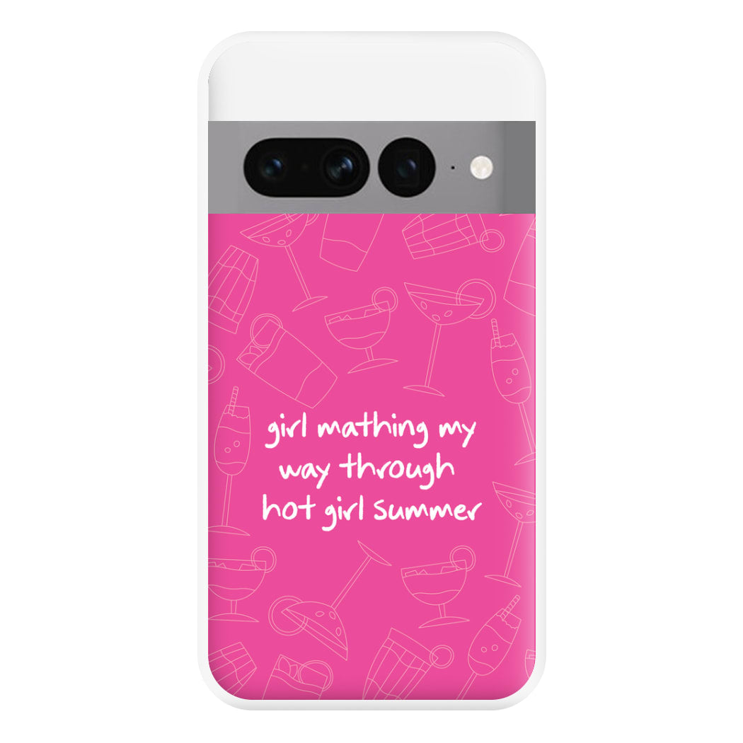 Girl Mathing - Summer Phone Case for Google Pixel 7 Pro