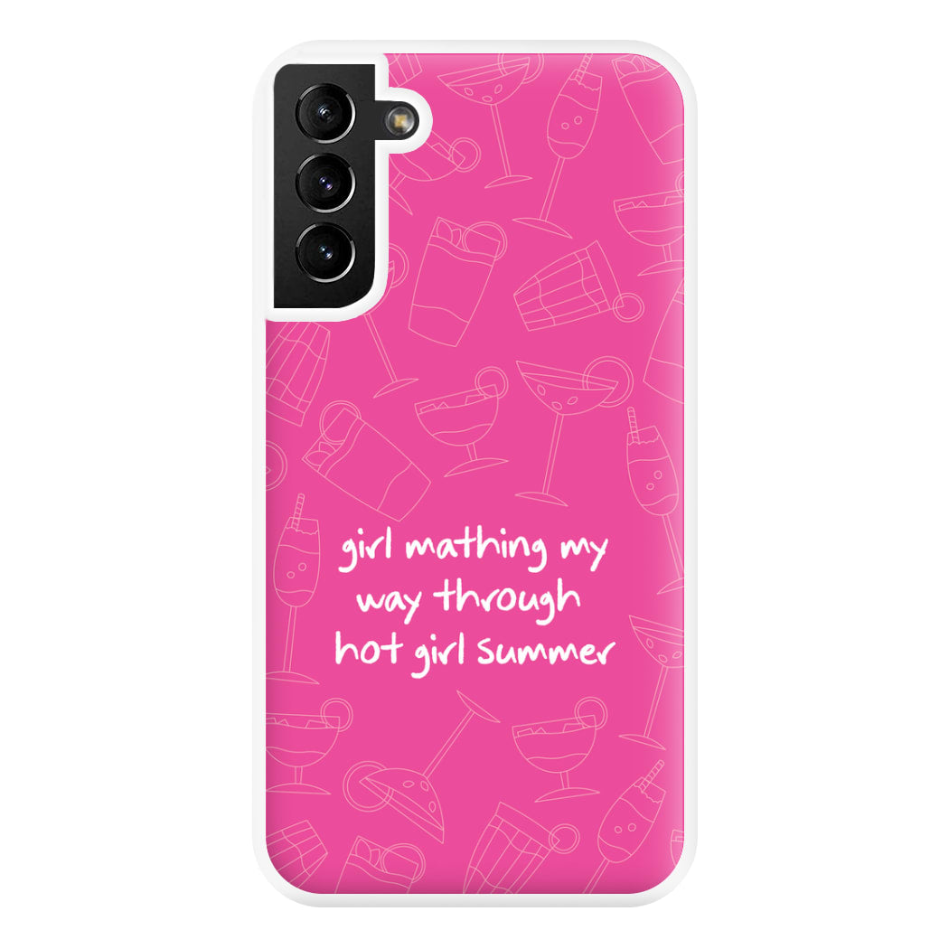 Girl Mathing - Summer Phone Case for Galaxy S21 Plus