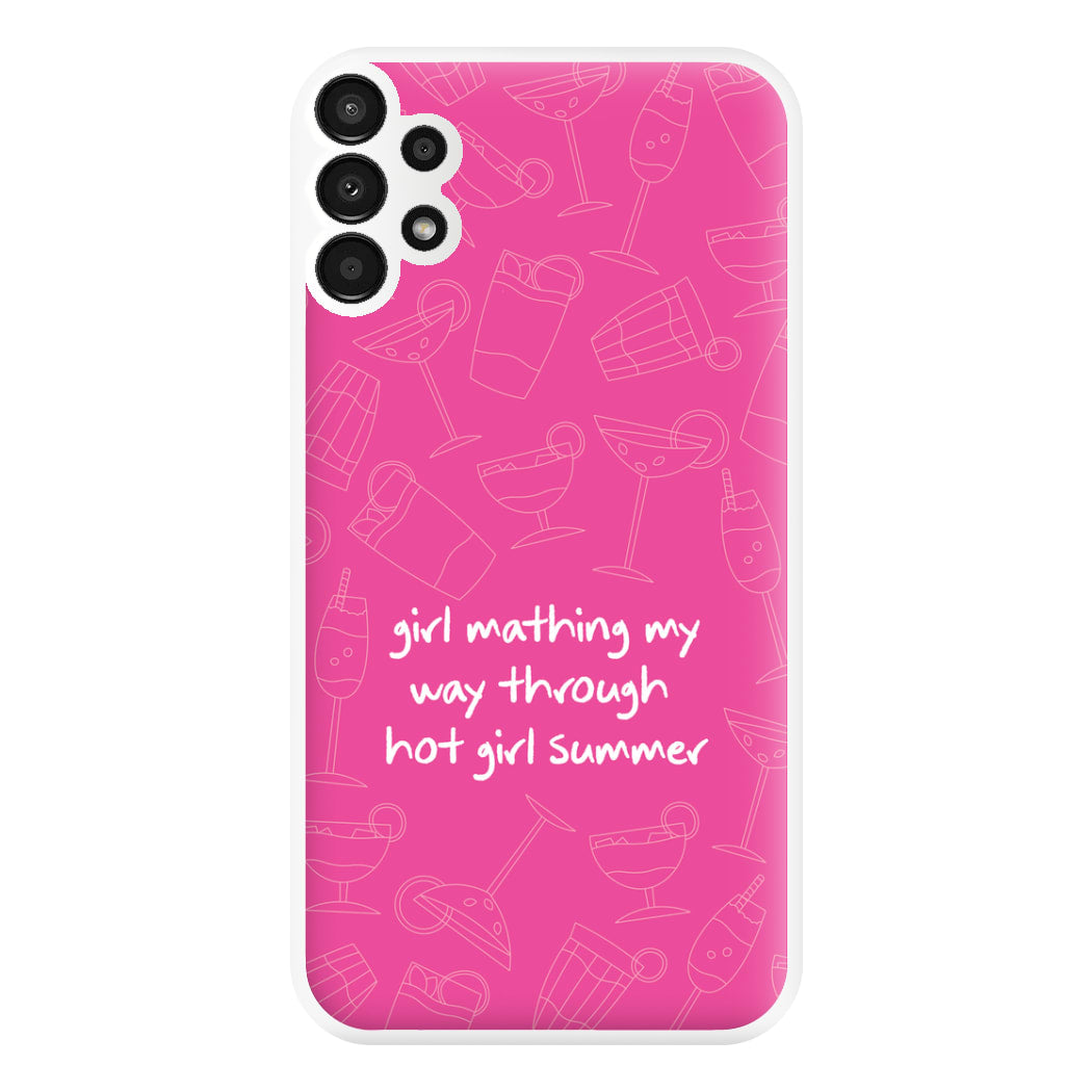 Girl Mathing - Summer Phone Case for Galaxy A13