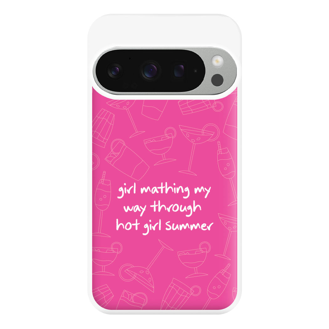 Girl Mathing - Summer Phone Case for Google Pixel 9 Pro XL