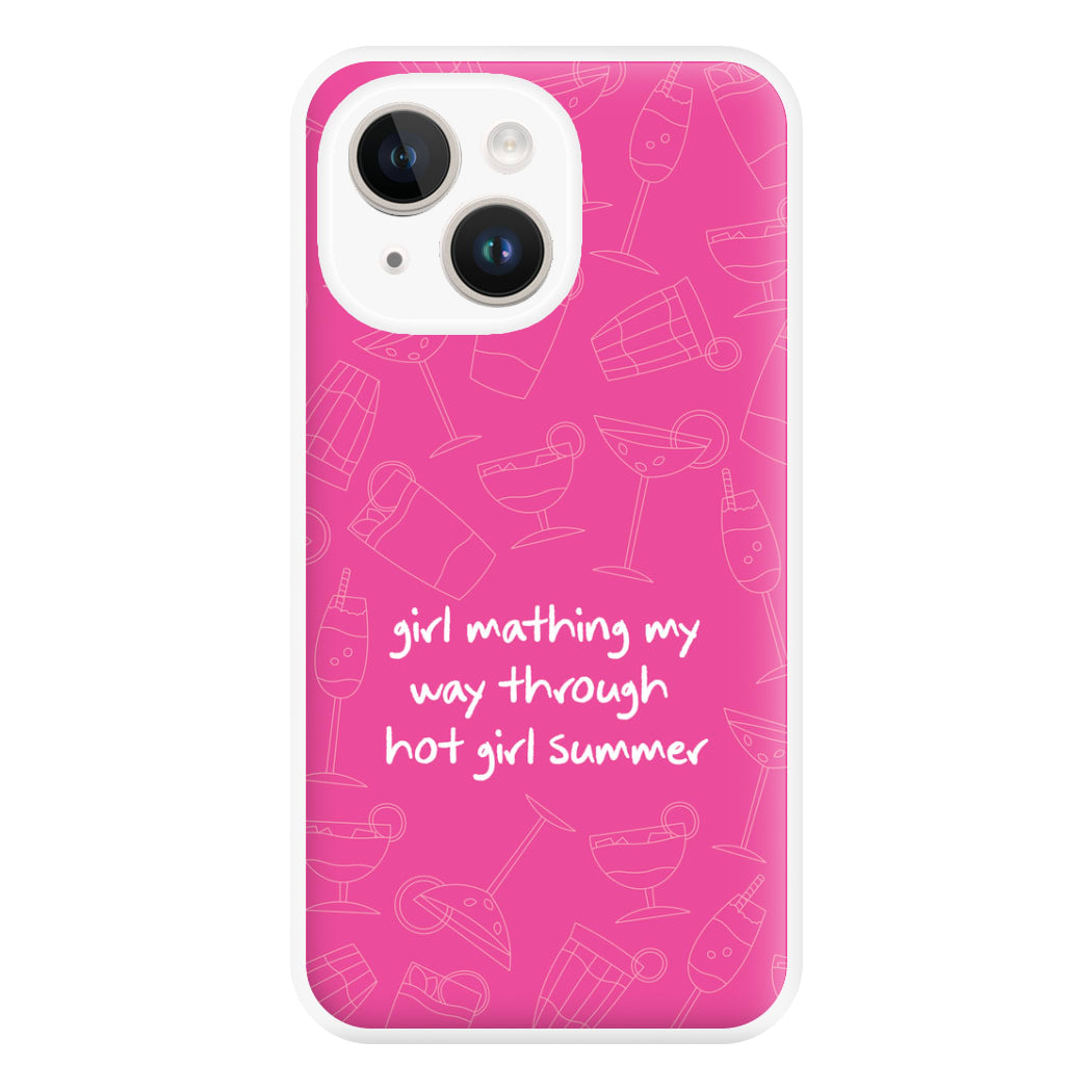 Girl Mathing - Summer Phone Case for iPhone 14 Plus