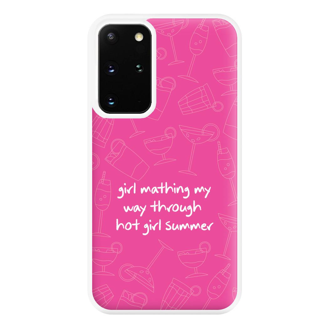 Girl Mathing - Summer Phone Case for Galaxy S20 Plus