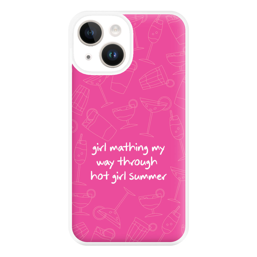 Girl Mathing - Summer Phone Case for iPhone 14