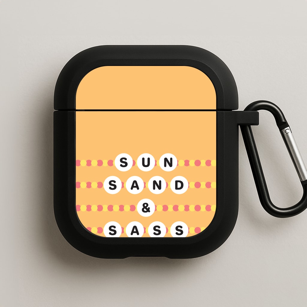 Sun, Sand And Sass AirPods Case