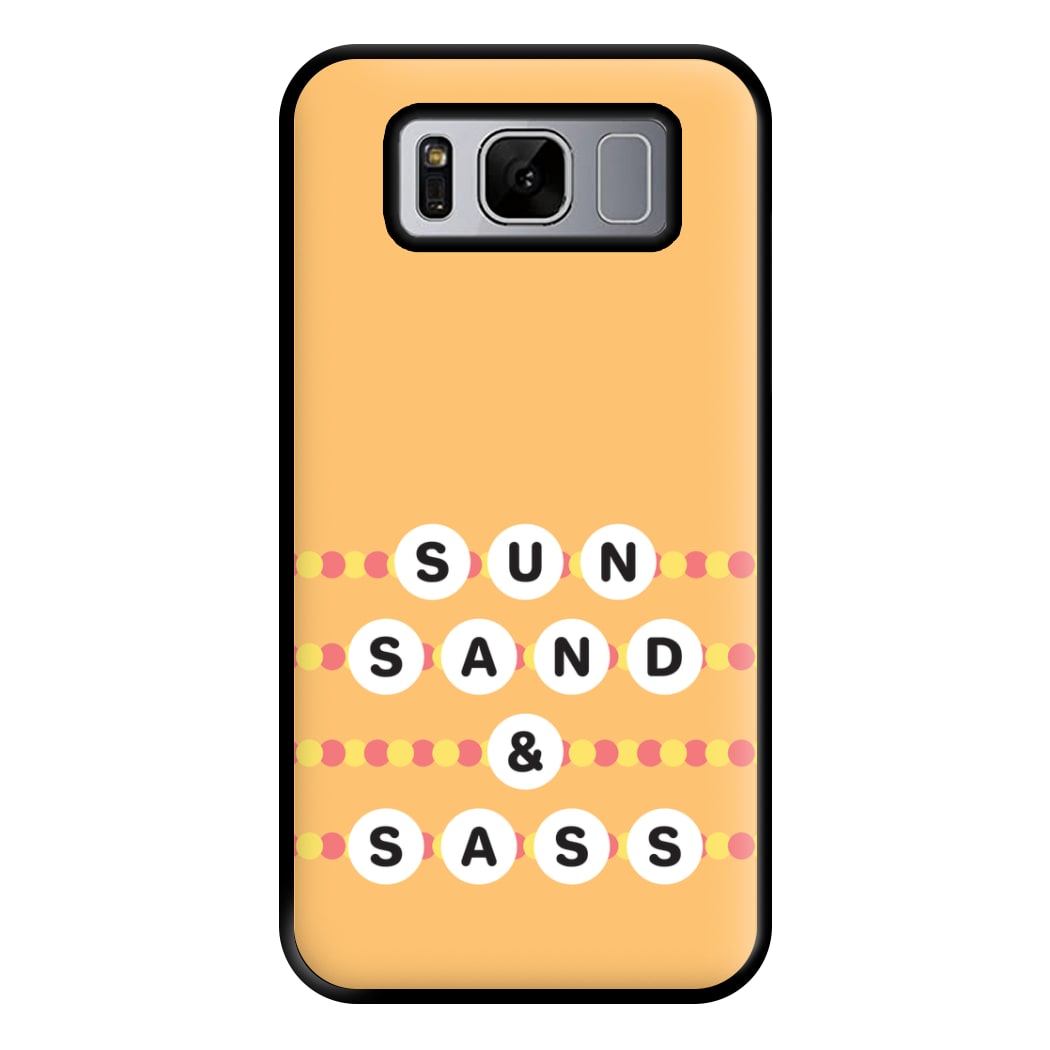 Sun, Sand And Sass Phone Case for Galaxy S8 Plus