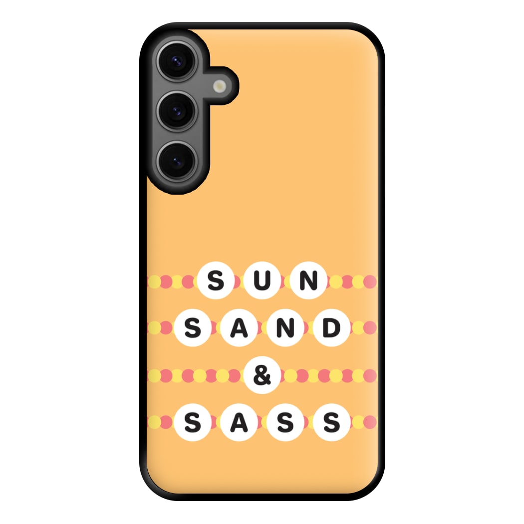 Sun, Sand And Sass Phone Case for Galaxy S23FE