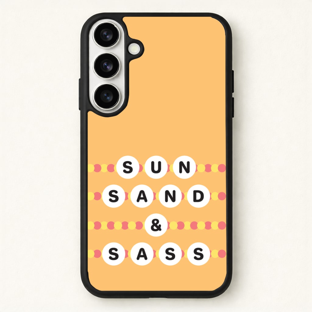 Sun, Sand And Sass Phone Case for Galaxy S26 Plus