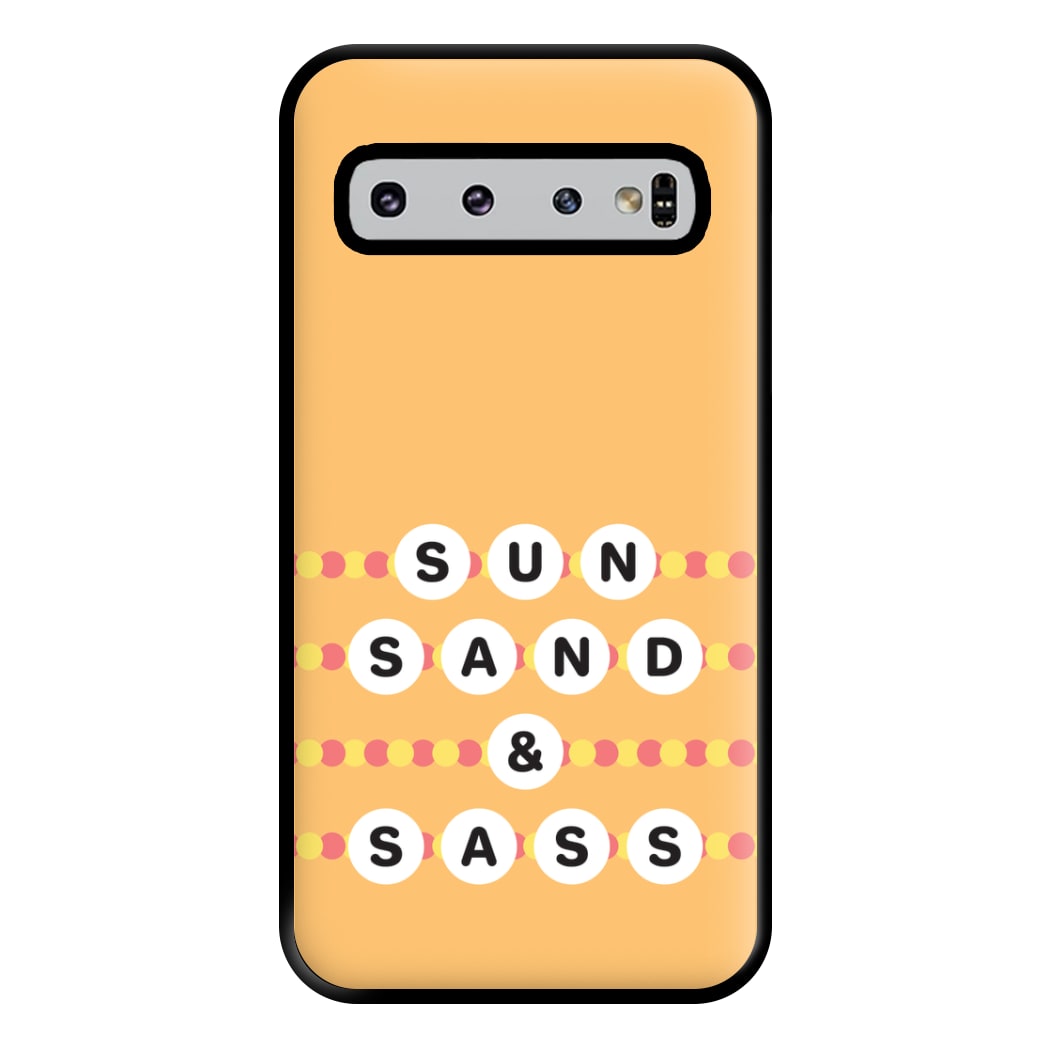 Sun, Sand And Sass Phone Case for Galaxy S10 Plus