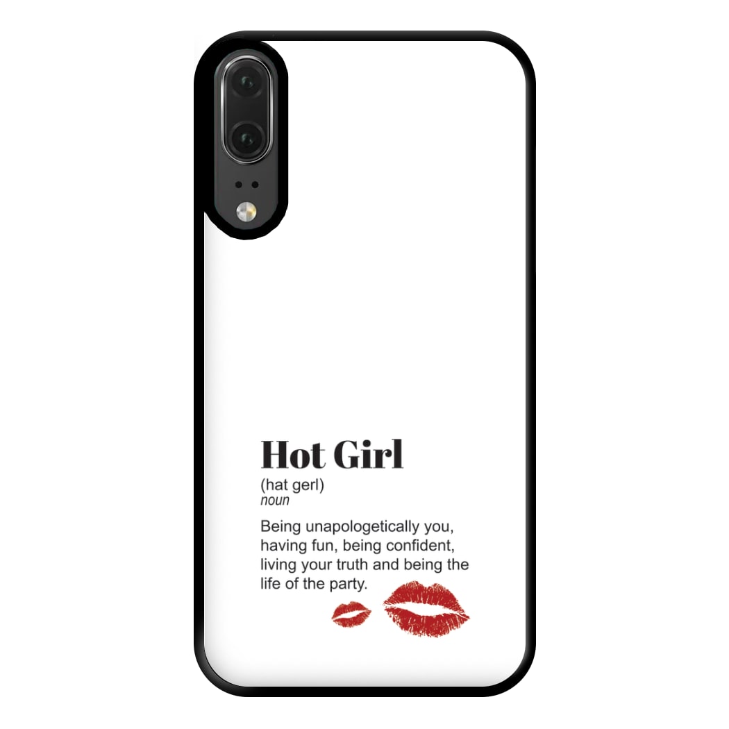 Hot Girl Dictionary Definition Phone Case for Huawei P20