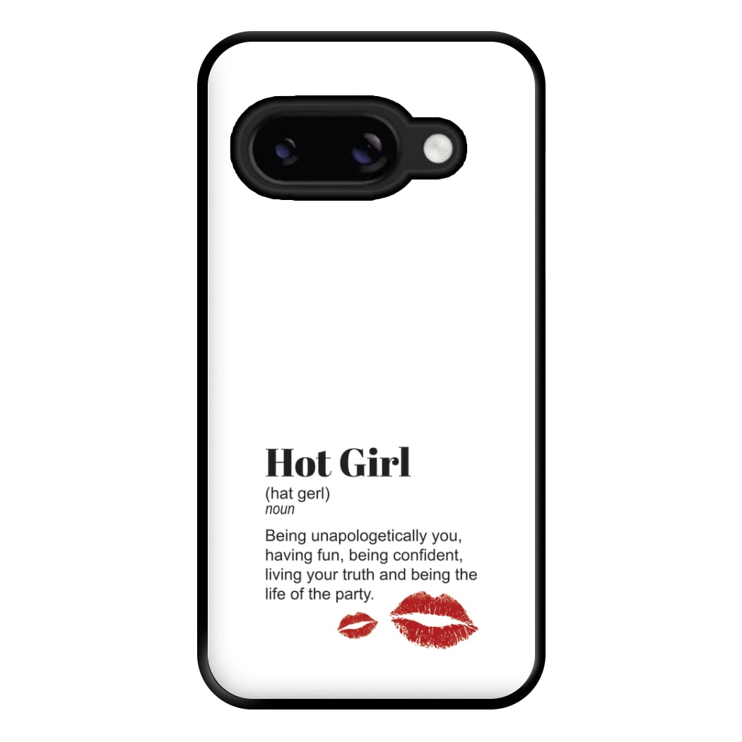Hot Girl Dictionary Definition Phone Case for Google Pixel 8a