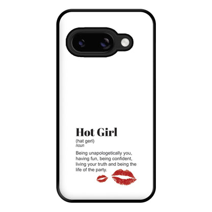 Hot Girl Dictionary Definition Phone Case for Google Pixel 8a