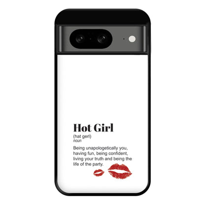 Hot Girl Dictionary Definition Phone Case for Google Pixel 8