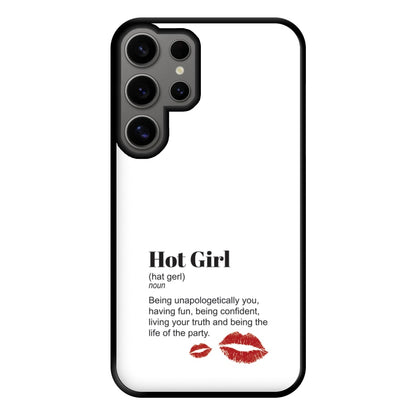 Hot Girl Dictionary Definition Phone Case for Galaxy S24 Ultra
