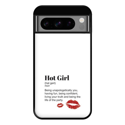 Hot Girl Dictionary Definition Phone Case for Google Pixel 8 Pro