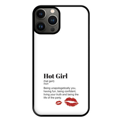 Hot Girl Dictionary Definition Phone Case for iPhone 11 Pro Max