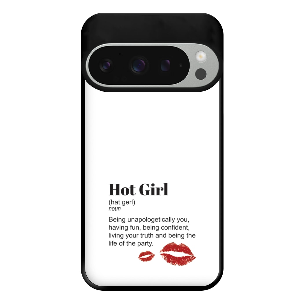 Hot Girl Dictionary Definition Phone Case for Google Pixel 9 Pro XL