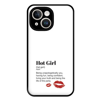 Hot Girl Dictionary Definition Phone Case for iPhone 14 Plus