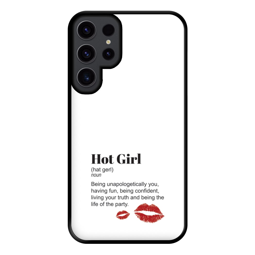 Hot Girl Dictionary Definition Phone Case for Galaxy S23 Ultra